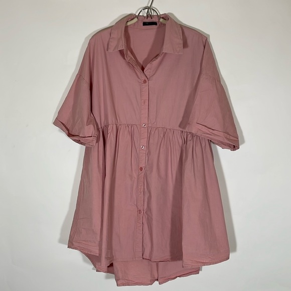 SHEIN Dresses & Skirts - SHEIN Curve VCAY Plus Pink Shirt Dress 2XL #454